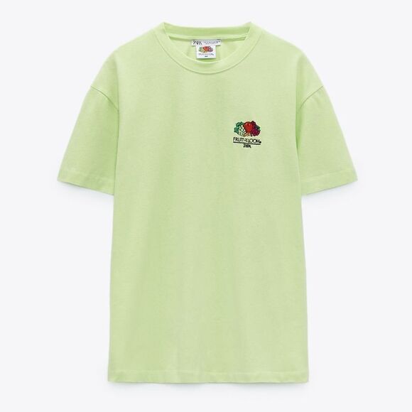 ZARA FRUIT OF THE LOOM ® T-SHIRT - Picture 4 of 7